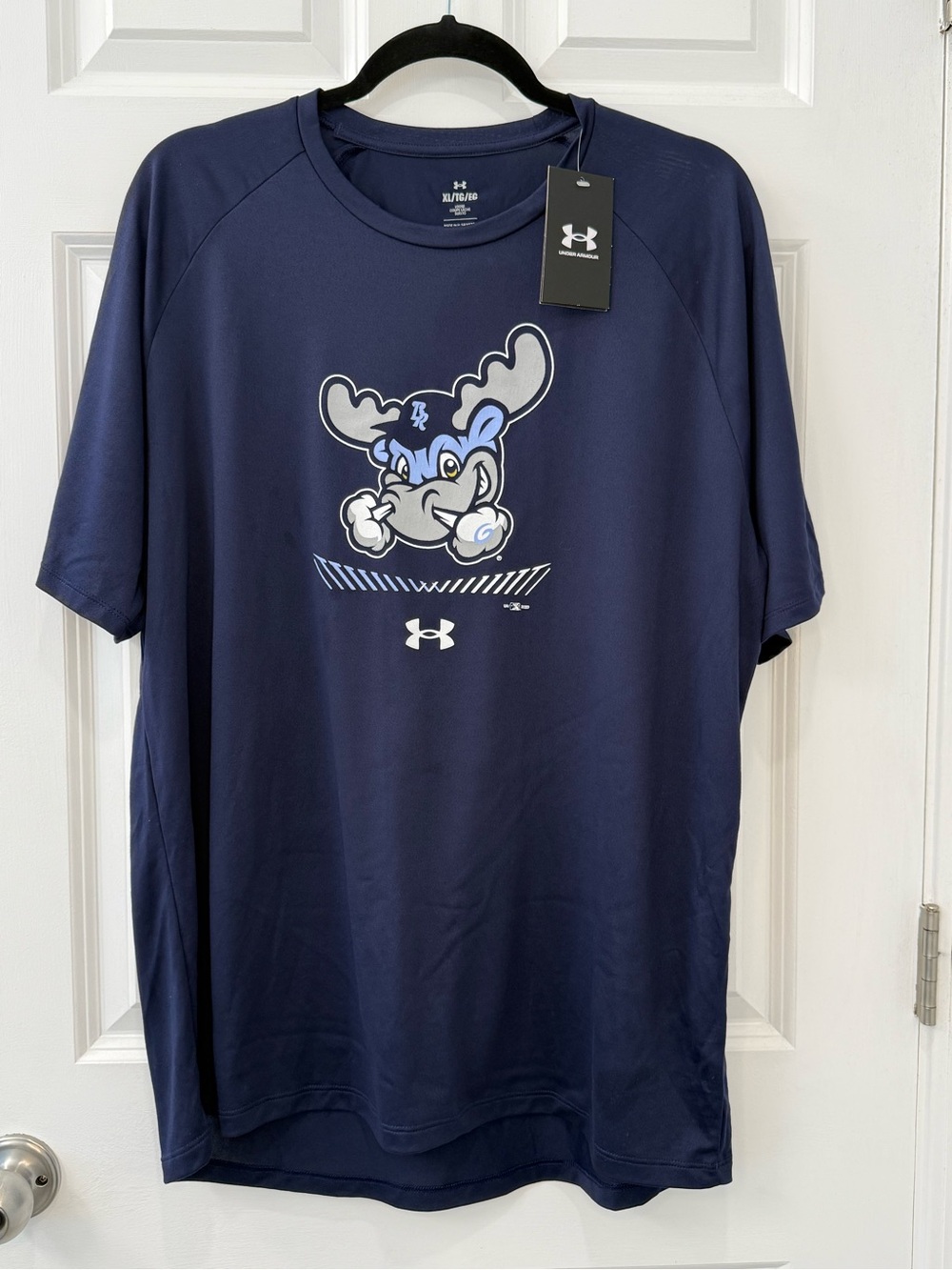 NWT Men's Wilmington Blue Rocks Under Armour Navy Performance T-Shirt XL